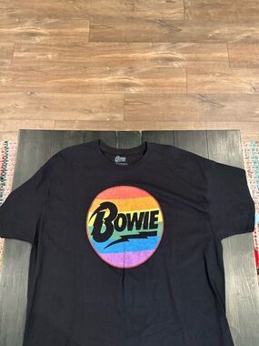 Men’s 3X Black David Bowie T-shirt